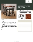 Lancaster Table & Seating 349B3030MXBK Specsheet
