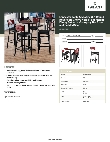 Lancaster Table & Seating 349B30RTCBSU Specsheet