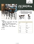 Lancaster Table & Seating 349B3636ESM2 Specsheet