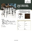 Lancaster Table & Seating 349B3636ESMC Specsheet