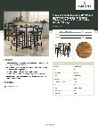Lancaster Table & Seating 349B36RDVXBK Specsheet