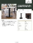 Lancaster Table & Seating 349C22R4SEQ Specsheet