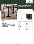 Lancaster Table & Seating 349C22S4B Specsheet