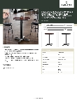 Lancaster Table & Seating 349C24RC222S Specsheet