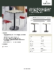 Lancaster Table & Seating 349C24SG17RS Specsheet