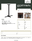 Lancaster Table & Seating 349C3023B Specsheet