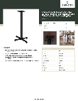 Lancaster Table & Seating 349C3023BLF Specsheet