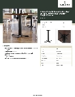 Lancaster Table & Seating 349C3024C Specsheet