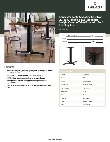 Lancaster Table & Seating 349C3024SLF Specsheet