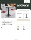 Lancaster Table & Seating 349C302G17RS Specsheet