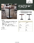 Lancaster Table & Seating 349C30RC17RS Specsheet