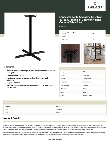 Lancaster Table & Seating 349C30S3C Specsheet