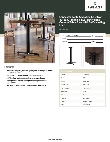 Lancaster Table & Seating 349C30S4BLF Specsheet