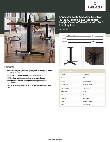 Lancaster Table & Seating 349C30S4SLF Specsheet
