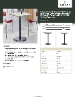 Lancaster Table & Seating 349C30SG2RNB Specsheet
