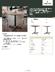 Lancaster Table & Seating 349C36RB303S Specsheet