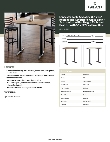 Lancaster Table & Seating 349C423B522B Specsheet