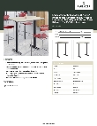 Lancaster Table & Seating 349C423G522B Specsheet