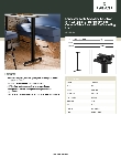 Lancaster Table & Seating 349C5223BLF Specsheet