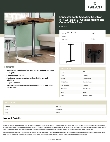 Lancaster Table & Seating 349C5223C Specsheet Lancaster Table & Seating 349C5223C Specsheet