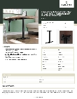Lancaster Table & Seating 349C5223S Specsheet