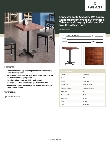 Lancaster Table & Seating 349D2424MAHX Specsheet Lancaster Table & Seating 349D2424MAHX Specsheet