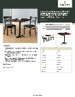 Lancaster Table & Seating 349D2430EXBK Specsheet