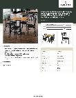 Lancaster Table & Seating 349D3030WOCR Specsheet