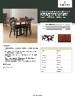 Lancaster Table & Seating 349D3048MXBK Specsheet