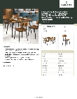 Lancaster Table & Seating 349D3048CVM4 Specsheet