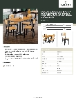 Lancaster Table & Seating 349D3048WOSO Specsheet Lancaster Table & Seating 349D3048WOSO Specsheet