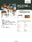 Lancaster Table & Seating 349D3060VNMC Specsheet