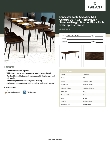 Lancaster Table & Seating 349D3072ESMC Specsheet
