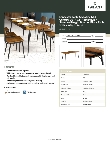 Lancaster Table & Seating 349D3072VNMC Specsheet