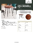 Lancaster Table & Seating 349D30RNDMAMC Specsheet Lancaster Table & Seating 349D30RNDMAMC Specsheet