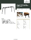 Lancaster Table & Seating 349MCM3060SN Specsheet