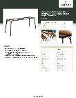 Lancaster Table & Seating 349MCM3072SN Specsheet