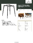 Lancaster Table & Seating 349MCM3636SN Specsheet