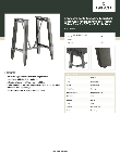 Lancaster Table & Seating 349TB48GRY37 Specsheet