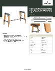 Lancaster Table & Seating 349TB72NAT30 Specsheet