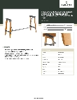 Lancaster Table & Seating 349TB96NAT37 Specsheet