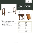 Lancaster Table & Seating 349TB96WAL37 Specsheet