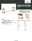 Lancaster Table & Seating 349TB96WHT30 Specsheet