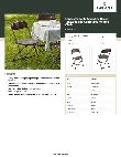 Lancaster Table & Seating 384DG64299BR Specsheet