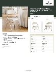 Lancaster Table & Seating 384DGBGFAB Specsheet
