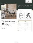 Lancaster Table & Seating 384DGBKFABN2 Specsheet