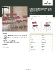 Lancaster Table & Seating 384DGBUFABN2 Specsheet