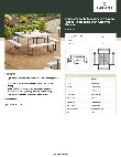 Lancaster Table & Seating 384PIC48SQ Specsheet Lancaster Table & Seating 384PIC48SQ Specsheet