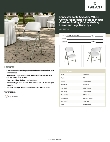 Lancaster Table & Seating 384YCD50WH Specsheet