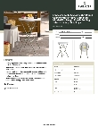 Lancaster Table & Seating 384YCZ32RNDB Specsheet Lancaster Table & Seating 384YCZ32RNDB Specsheet